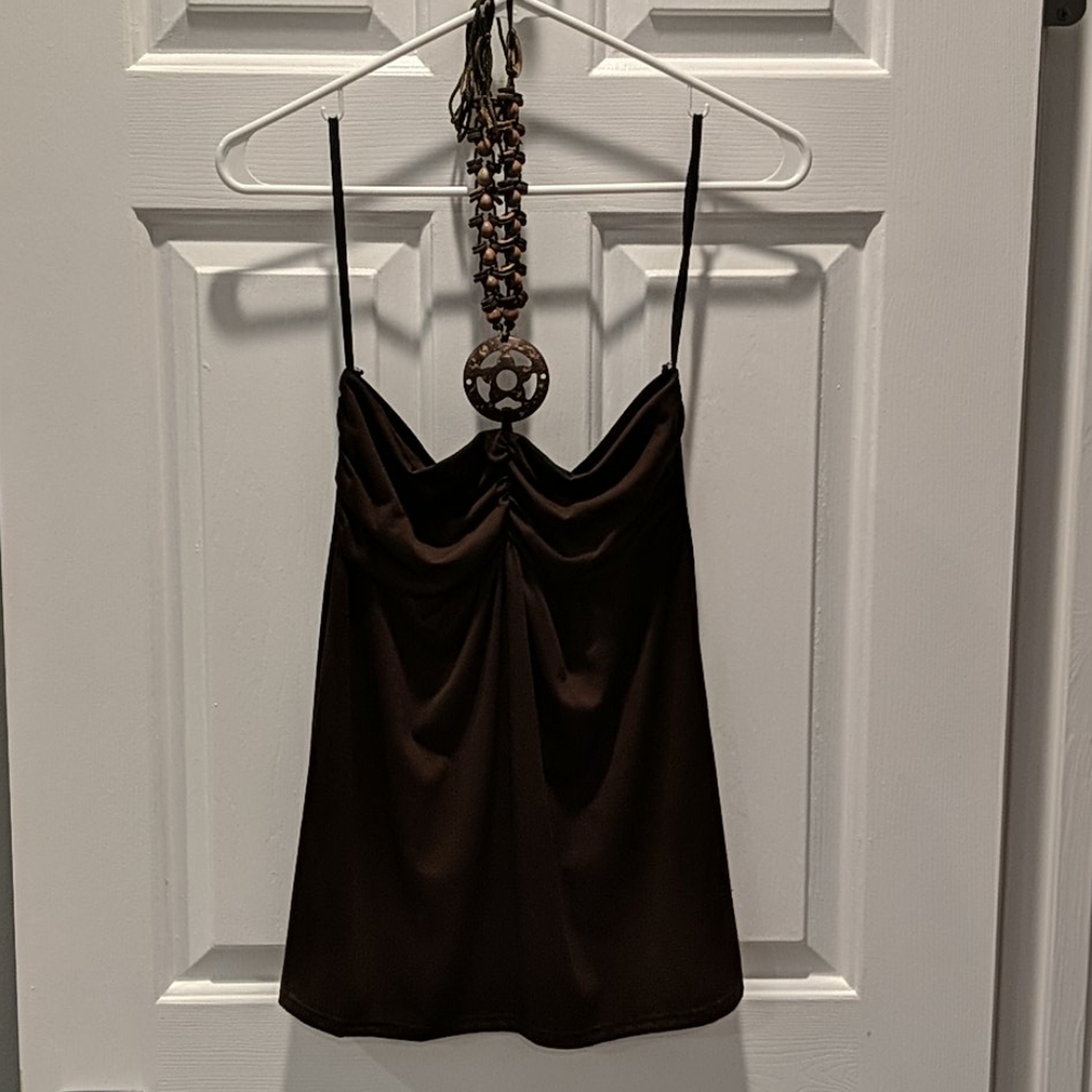 Strapless top